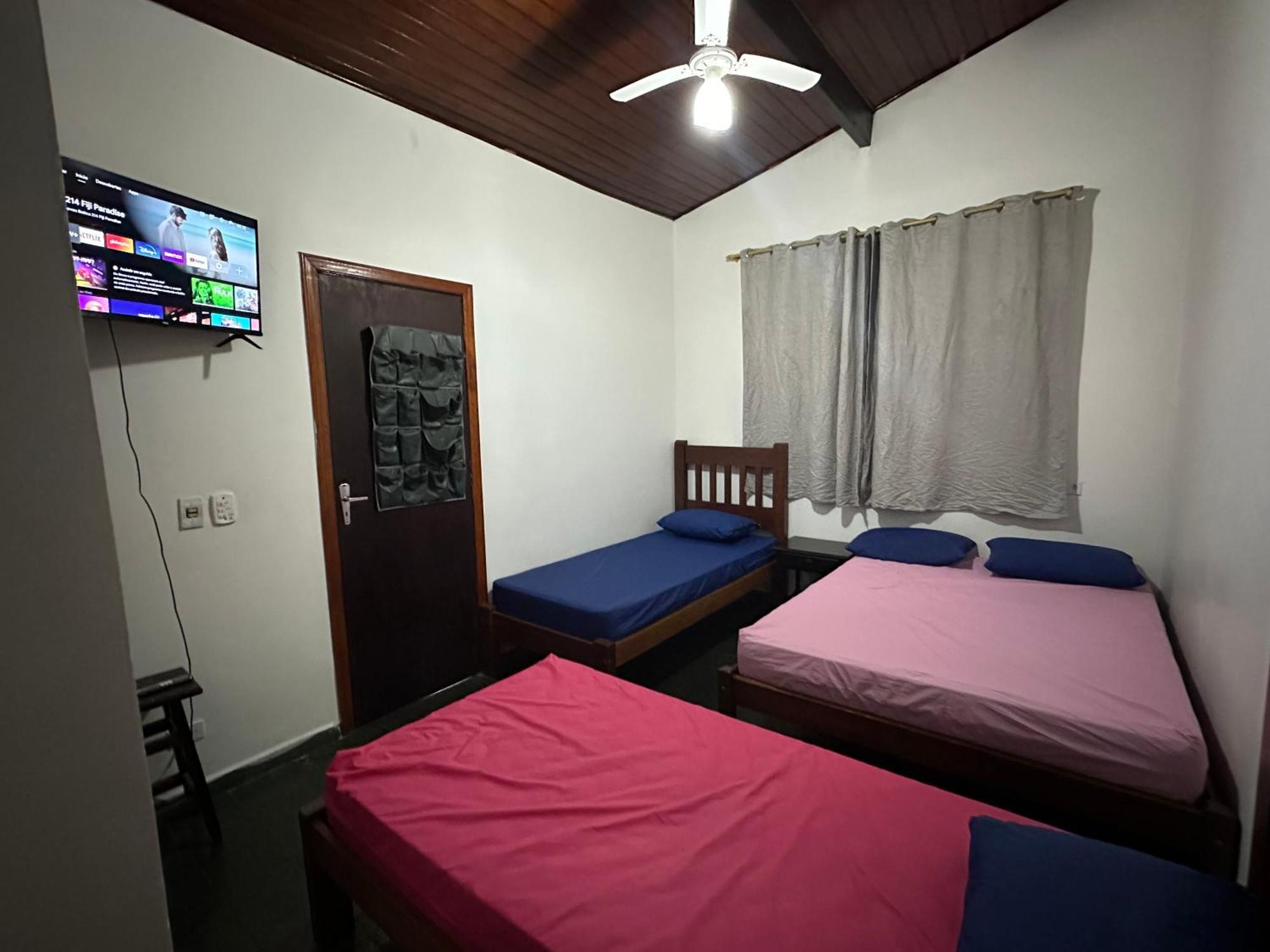 Triplex Piscina Churrasqueira Lava E Seca Wi-Fi E 2 Tvs Em Condominio Com 90M2 No Centro De Ubatuba Exteriér fotografie